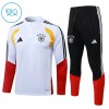 Tyskland Børn Trænings Sweatshirt Hvid Kvart-Zip 2026-27