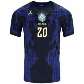 Brasilien Estevao 20 Fodboldtrøjer Udebane VM 2026 Kort ærmer