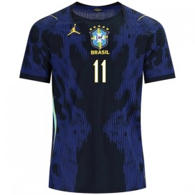 Brasilien Raphinha 11 Fodboldtrøjer Udebane VM 2026 Kort ærmer