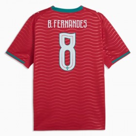 Portugal B. Fernandes 8 Fodboldtrøjer Hjemme VM 2026 Kort ærmer