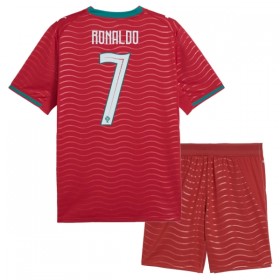 Portugal Ronaldo 7 Fodboldtrøjer Børn Hjemme VM 2026 Kort ærmer