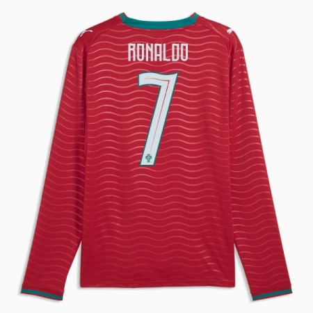Portugal Ronaldo 7 Fodboldtrøjer Hjemme VM 2026 Langærmet