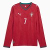 Portugal Ronaldo 7 Fodboldtrøjer Hjemme VM 2026 Langærmet