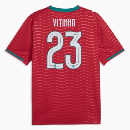 Portugal Vitinha 23 Fodboldtrøjer Hjemme VM 2026 Kort ærmer