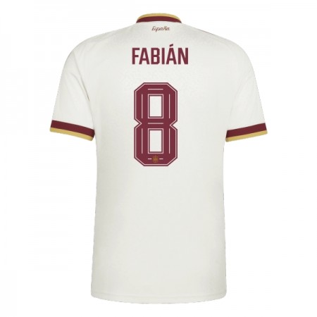 Spanien Fabian 8 Fodboldtrøjer Udebane VM 2026 Kort ærmer