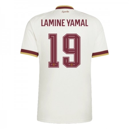 Spanien Lamine Yamal 19 Fodboldtrøjer Udebane VM 2026 Kort ærmer