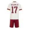 Spanien Williams JR 17 Fodboldtrøjer Børn Udebane VM 2026 Kort ærmer
