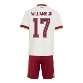 Spanien Williams JR 17 Fodboldtrøjer Børn Udebane VM 2026 Kort ærmer