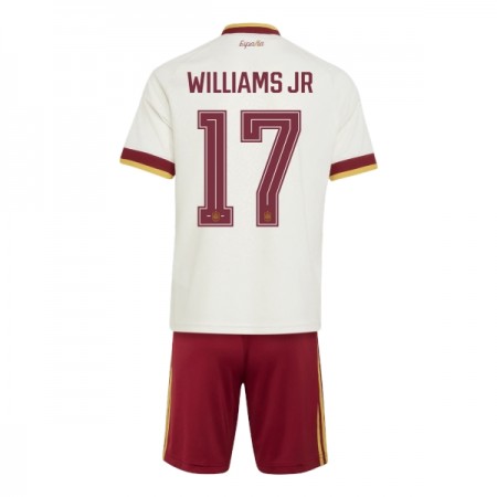 Spanien Williams JR 17 Fodboldtrøjer Børn Udebane VM 2026 Kort ærmer