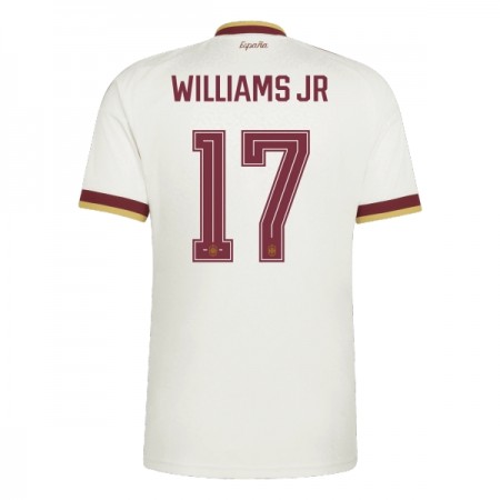 Spanien Williams JR 17 Fodboldtrøjer Udebane VM 2026 Kort ærmer