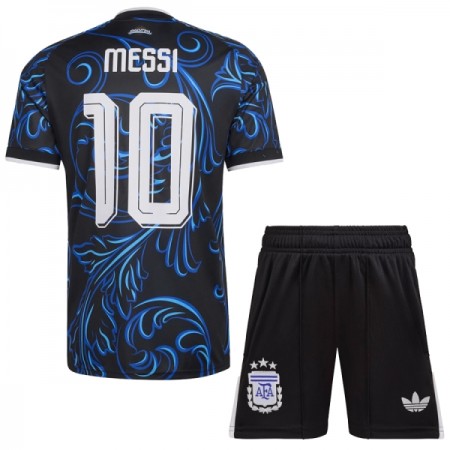 Argentina Messi 10 Fodboldtrøjer Børn Udebane VM 2026 Kort ærmer