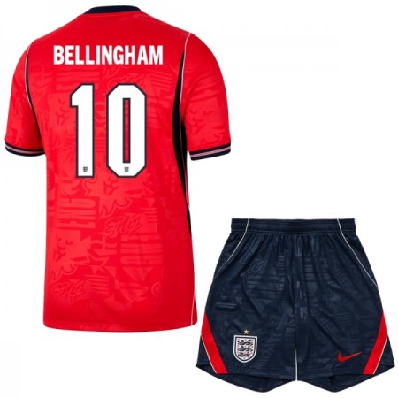 England Bellingham 10 Fodboldtrøjer Børn Udebane VM 2026 Kort ærmer