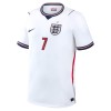 England Saka 7 Fodboldtrøjer Børn Hjemme VM 2026 Kort ærmer