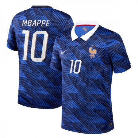 Frankrig Mbappé 10 Fodboldtrøjer Hjemme VM 2026 Kort ærmer