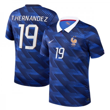 Frankrig Theo Hernandez 19 Fodboldtrøjer Hjemme VM 2026 Kort ærmer