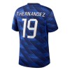 Frankrig Theo Hernandez 19 Fodboldtrøjer Hjemme VM 2026 Kort ærmer