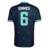 Tyskland Kimmich 6 Fodboldtrøjer Børn Udebane VM 2026 Kort ærmer