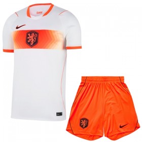 Holland Fodboldtrøjer Børn Udebane VM 2026 Kort ærmer