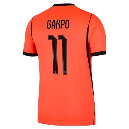 Holland Gakpo 11 Fodboldtrøjer Hjemme VM 2026 Kort ærmer