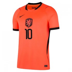 Holland Memphis 10 Fodboldtrøjer Hjemme VM 2026 Kort ærmer