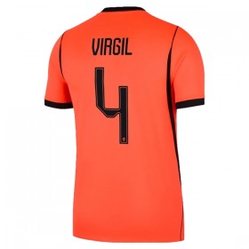 Holland Virgil 4 Fodboldtrøjer Hjemme VM 2026 Kort ærmer