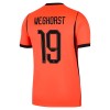 Holland Weghorst 19 Fodboldtrøjer Hjemme VM 2026 Kort ærmer