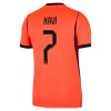 Holland Xavi 7 Fodboldtrøjer Hjemme VM 2026 Kort ærmer