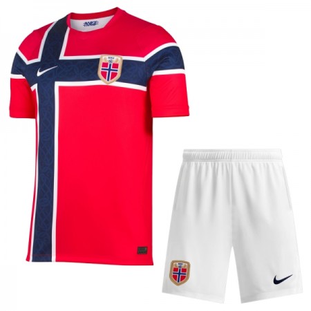 Norge Fodboldtrøjer Børn Hjemme VM 2026 Kort ærmer