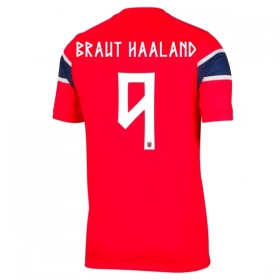 Norge Haaland 9 Fodboldtrøjer Hjemme VM 2026 Kort ærmer