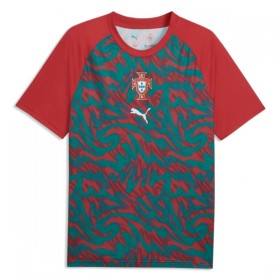 Portugal Pre-Match Fodboldtrøjer Rød VM 2026 Kort ærmer