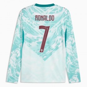 Portugal Ronaldo 7 Fodboldtrøjer Udebane VM 2026 Langærmet