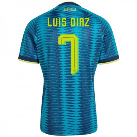 Colombia Luis Diaz 7 Fodboldtrøjer Udebane VM 2026 Kort ærmer