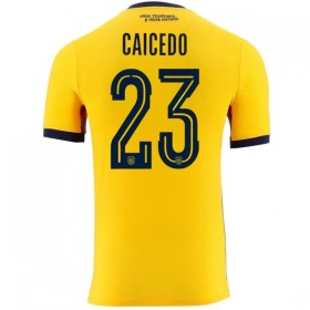 Ecuador Caicedo 23 Fodboldtrøjer Hjemme VM 2026 Kort ærmer