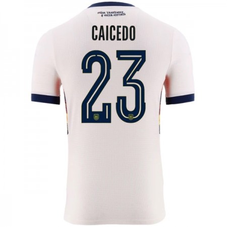 Ecuador Caicedo 23 Fodboldtrøjer Tredje VM 2026 Kort ærmer