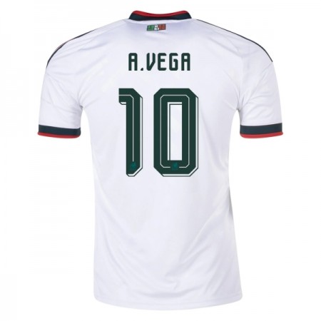 Mexico A. Vega 10 Fodboldtrøjer Udebane VM 2026 Kort ærmer