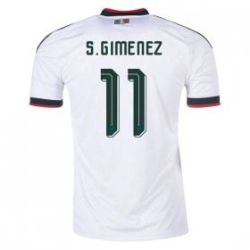 Mexico S.Gimenez 11 Fodboldtrøjer Udebane VM 2026 Kort ærmer