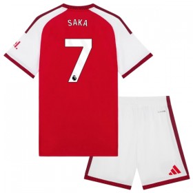 Arsenal Saka 7 Fodboldtrøjer Børn Hjemme 2026-27 Kort ærmer