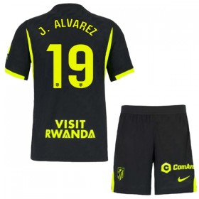 Atlético Madrid J. Alvarez 19 Fodboldtrøjer Børn Udebane 2026-27 Kort ærmer