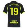 Atlético Madrid J. Alvarez 19 Fodboldtrøjer Børn Udebane 2026-27 Kort ærmer