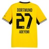 Borussia Dortmund Adeyemi 27 Fodboldtrøjer Hjemme 2026-27 Kort ærmer