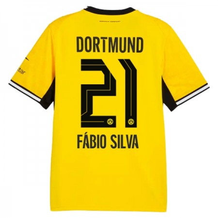 Borussia Dortmund Fabio Silva 21 Fodboldtrøjer Hjemme 2026-27 Kort ærmer