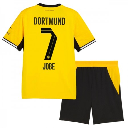 Borussia Dortmund Jobe 7 Fodboldtrøjer Børn Hjemme 2026-27 Kort ærmer