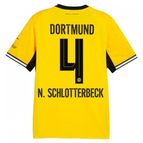 Borussia Dortmund N. Schlotterbeck 4 Fodboldtrøjer Hjemme 2026-27 Kort ærmer
