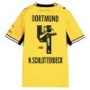 Borussia Dortmund N. Schlotterbeck 4 Fodboldtrøjer Specialudgave Hjemme 2026-27 Kort ærmer