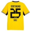 Borussia Dortmund Sule 25 Fodboldtrøjer Hjemme 2026-27 Kort ærmer