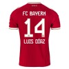 FC Bayern München Luis Diaz 14 Fodboldtrøjer Børn Hjemme 2026-27 Kort ærmer