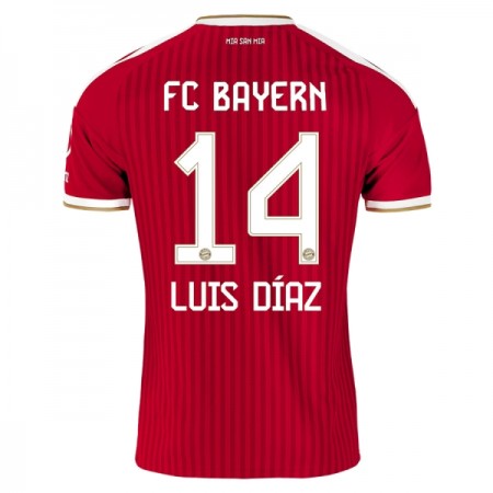 FC Bayern München Luis Diaz 14 Fodboldtrøjer Hjemme 2026-27 Kort ærmer