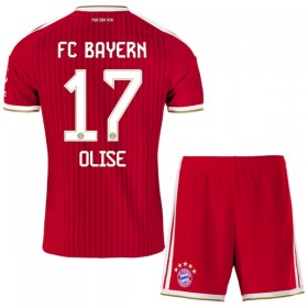 FC Bayern München Olise 17 Fodboldtrøjer Børn Hjemme 2026-27 Kort ærmer