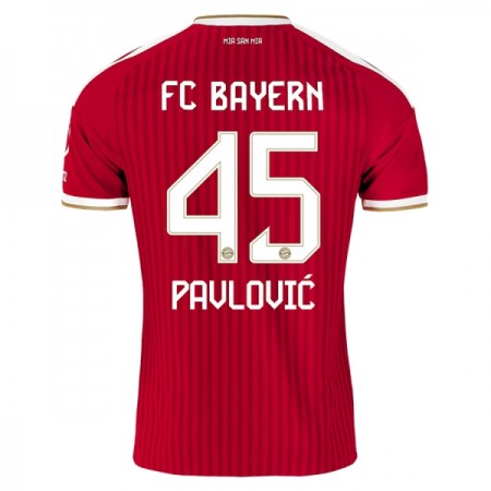 FC Bayern München Pavlovic 45 Fodboldtrøjer Hjemme 2026-27 Kort ærmer