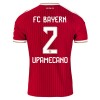 FC Bayern München Upamecano 2 Fodboldtrøjer Hjemme 2026-27 Kort ærmer